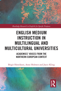 Imagen de portada: English Medium Instruction in Multilingual and Multicultural Universities 1st edition 9781138209190
