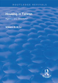 صورة الغلاف: Housing in Taiwan 1st edition 9781138315419