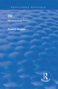 Cover image: Oil 1st edition 9781138601208