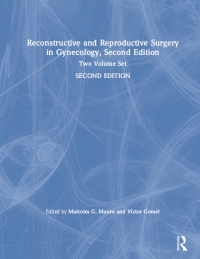 Imagen de portada: Reconstructive and Reproductive Surgery in Gynecology, Second Edition 2nd edition 9781138314061