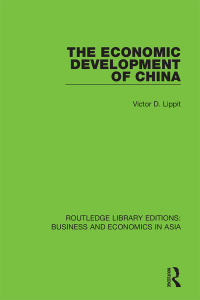 Titelbild: The Economic Development of China 1st edition 9781138313620