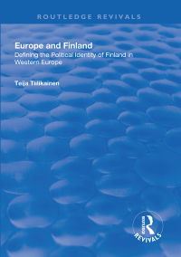 Cover image: Europe and Finland 1st edition 9781138313279