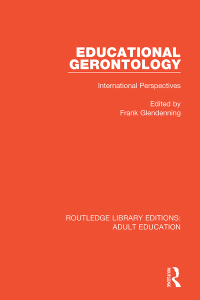 Cover image: Educational Gerontology 1st edition 9781138313057