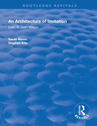 Cover image: An Architecture of Invitation 1st edition 9781138312975