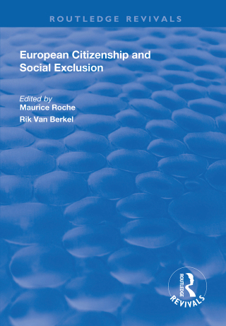 Cover image: European Citizenship and Social Exclusion 1st edition 9781138312654