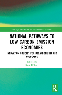 Cover image: National Pathways to Low Carbon Emission Economies 1st edition 9780367587345