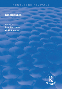 Immagine di copertina: Disclosures 1st edition 9781138311497