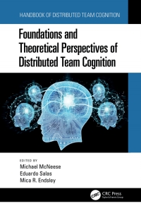 Imagen de portada: Foundations and Theoretical Perspectives of Distributed Team Cognition 1st edition 9781138625549