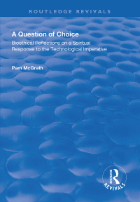 Titelbild: A Question of Choice 1st edition 9781138608924