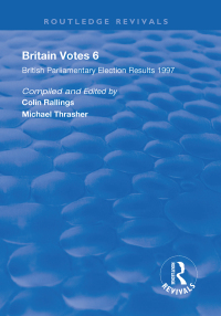 Cover image: Britain Votes 6 1st edition 9781138608030