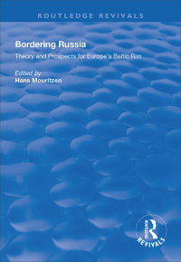 Cover image: Bordering Russia 1st edition 9781138607637