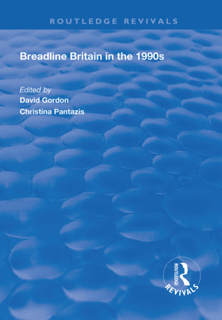 Cover image: Breadline Britain in the 1990s 1st edition 9781138607590