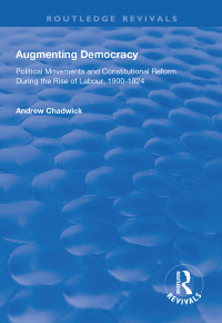 Imagen de portada: Augmenting Democracy 1st edition 9781138607118