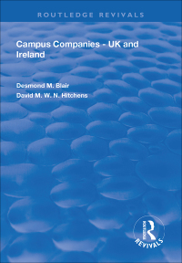 Cover image: Campus Companies 1st edition 9781138612921