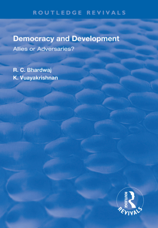 Cover image: Democracy and Development 1st edition 9781138624283