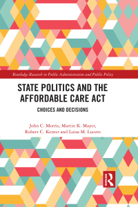 Imagen de portada: State Politics and the Affordable Care Act 1st edition 9781138624092