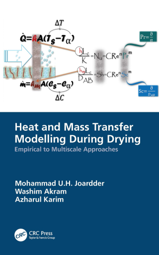 Cover image: Heat and Mass Transfer Modelling During Drying 1st edition 9781032052434
