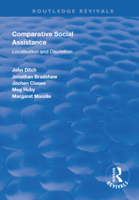 表紙画像: Comparative Social Assistance 1st edition 9781138616417
