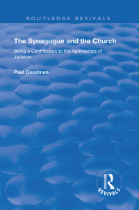 表紙画像: The Synagogue and the Church 1st edition 9781138604964