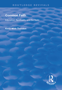 Cover image: Common Faith 1st edition 9781138615915