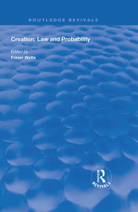 Cover image: Creation 1st edition 9781138612167