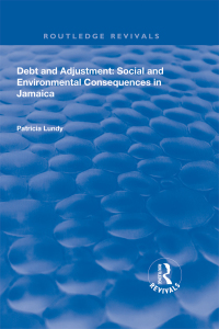 Imagen de portada: Debt and Adjustment 1st edition 9781138613706