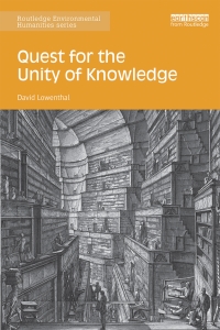Cover image: Quest for the Unity of Knowledge 1st edition 9781138625686