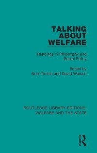 Imagen de portada: Talking About Welfare 1st edition 9781138611535