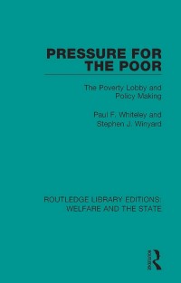 Imagen de portada: Pressure for the Poor 1st edition 9781138608801