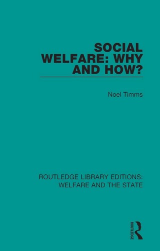 Cover image: Social Welfare: Why and How? 1st edition 9781138604889