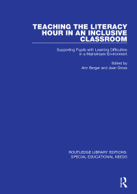 Imagen de portada: Teaching the Literacy Hour in an Inclusive Classroom 1st edition 9781138603240