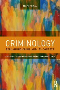 Imagen de portada: Criminology 10th edition 9781138601789
