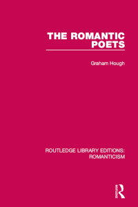 Titelbild: The Romantic Poets 1st edition 9781138641006