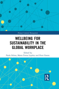 Cover image: Wellbeing for Sustainability in the Global Workplace 1st edition 9780367734190