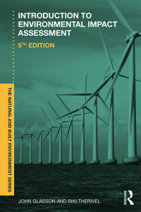 Cover image: Introduction To Environmental Impact Assessment 5th edition 9781138600744