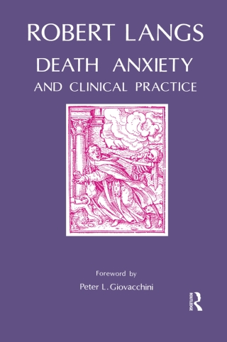 Cover image: Death Anxiety and Clinical Practice 1st edition 9781855751415