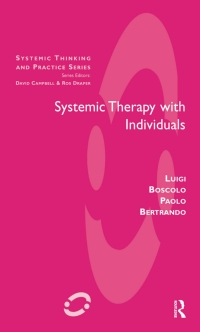 Imagen de portada: Systemic Therapy with Individuals 1st edition 9780367327255