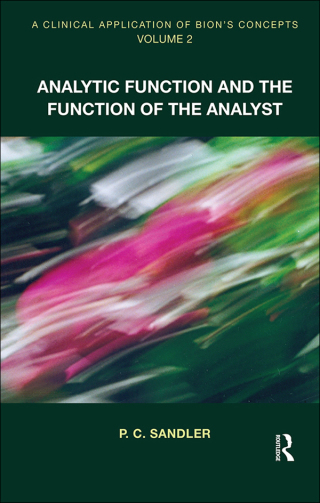 Cover image: A Clinical Application of Bion's Concepts 1st edition 9780367323851