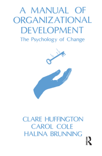 Titelbild: A Manual of Organizational Development 1st edition 9781855751286