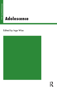 Cover image: Adolescence 1st edition 9781855753808