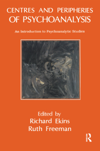 Cover image: Centres and Peripheries of Psychoanalysis 1st edition 9780367323639