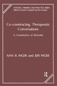 Cover image: Co-Constructing Therapeutic Conversations 1st edition 9780367323790