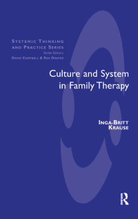 Imagen de portada: Culture and System in Family Therapy 1st edition 9780367105211