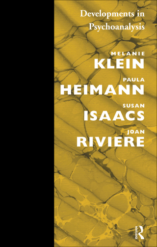 Imagen de portada: Developments in Psychoanalysis 1st edition 9780946439706