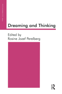 Cover image: Dreaming and Thinking 1st edition 9780367324216