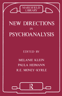 Imagen de portada: New Directions in Psychoanalysis 1st edition 9780367099503