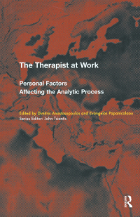 Imagen de portada: The Therapist at Work 1st edition 9781855759893
