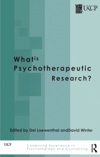 Cover image: What is Psychotherapeutic Research? 1st edition 9781855753013
