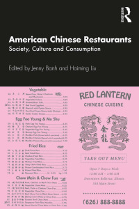 صورة الغلاف: American Chinese Restaurants 1st edition 9781138599864