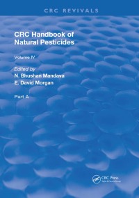 表紙画像: Handbook of Natural Pesticides 1st edition 9781138597013